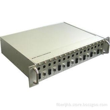 Full Duplex Manageable Media Converters ST SC , 16 Port Net